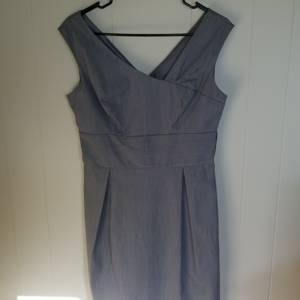 Gray business professional/cocktail dress